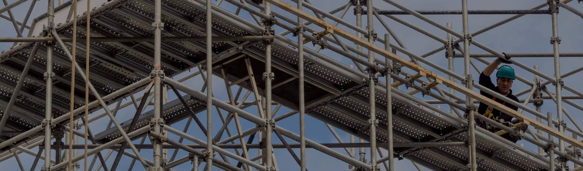 POL-MET andamio de fachada, construccion, tubular, modular, plettac