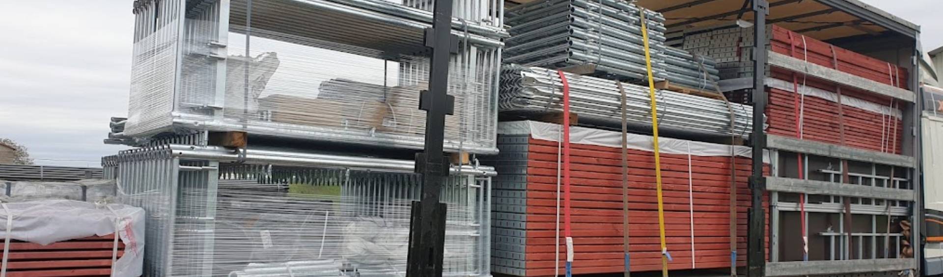 POL-MET andamio de fachada, construccion, tubular, modular, plettac