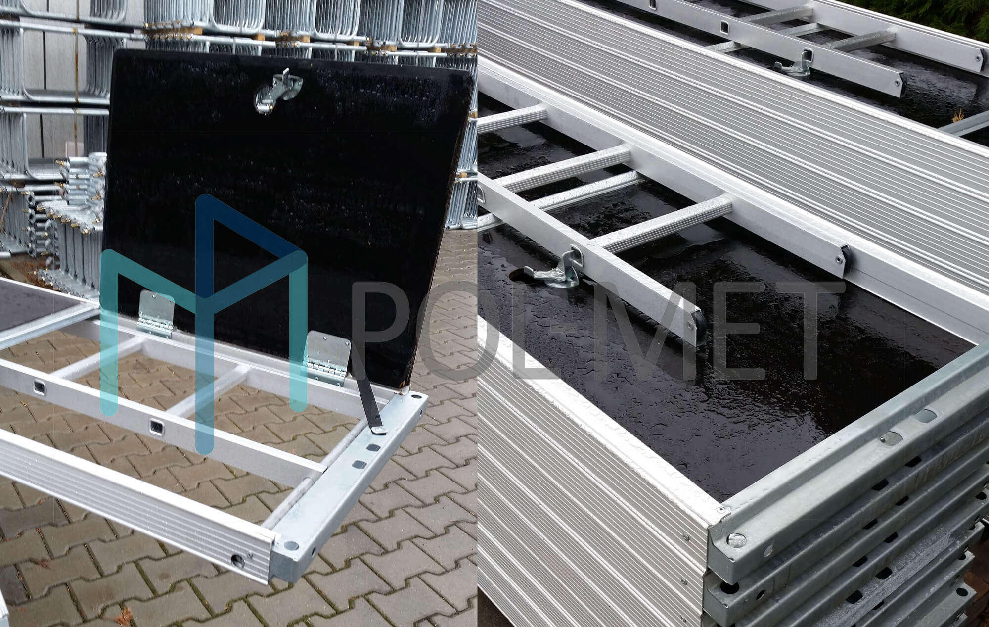 POL-MET andamio de fachada, construccion, tubular, modular, plettac