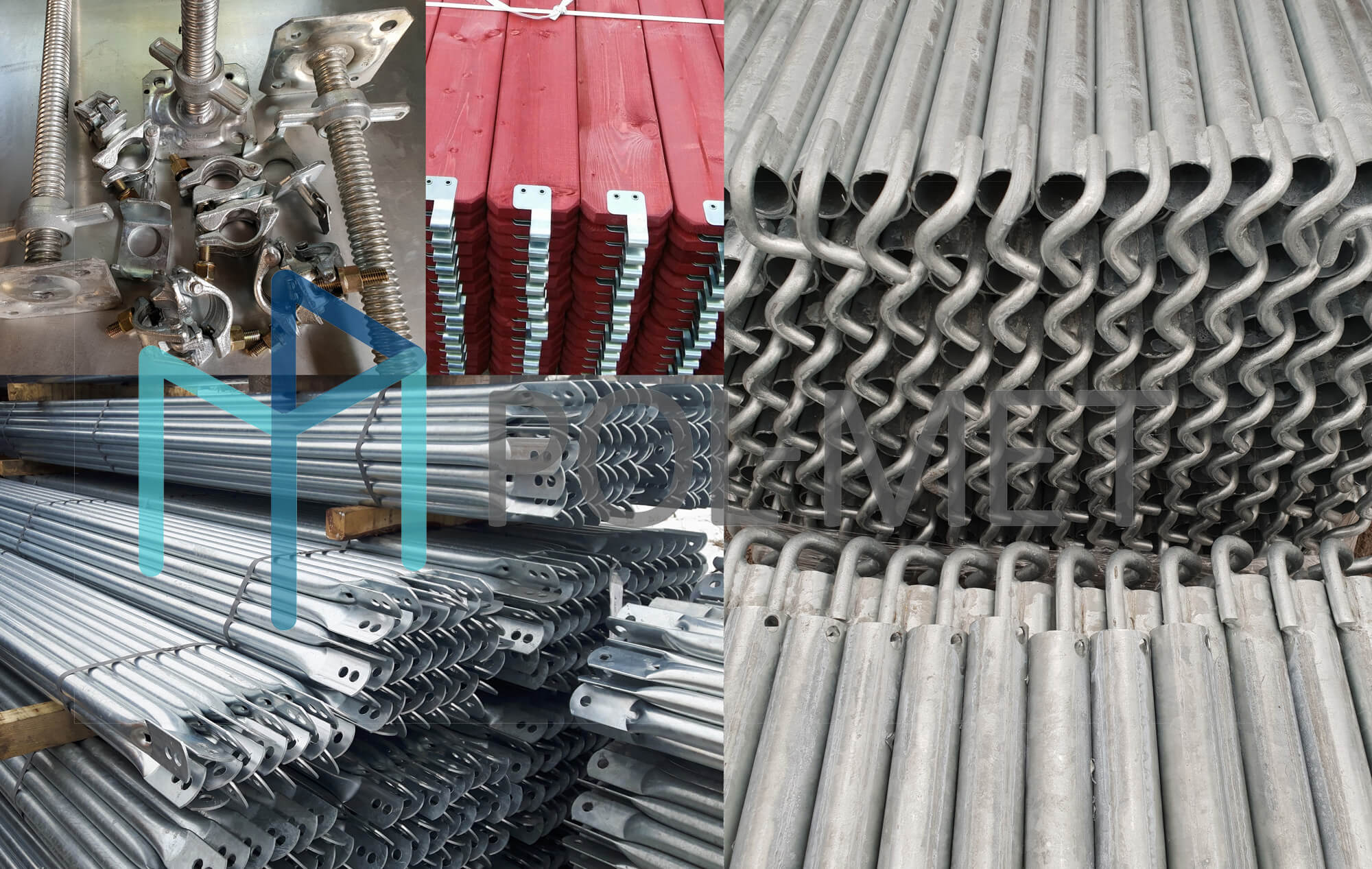 POL-MET andamio de fachada, construccion, tubular, modular, plettac