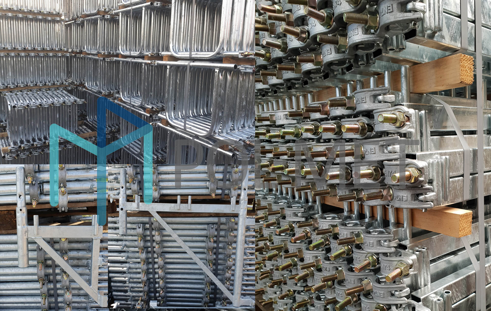 POL-MET andamio de fachada, construccion, tubular, modular, plettac